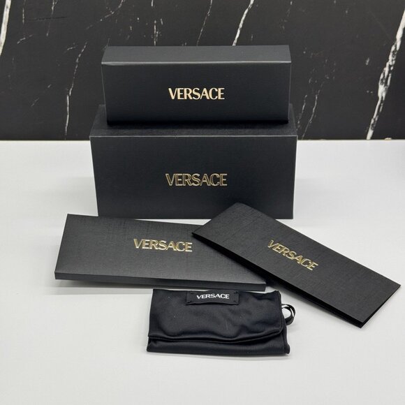 NEW VERSACE VE2291 1002/87 SUNGLASSES MOD 2291 BLACK UNISEX VERSACE VE2291 10028